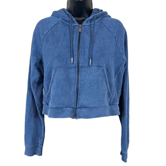 Sweaty Betty Gary Zip Through Cropped Hoodie - Picture 1 of 13